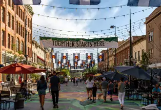 Dining on Larimer Square