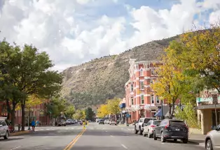 Downtown Durango and the Historic Strater Hotel