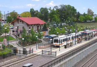 Downtown Littleton light-rail station