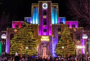 Holidays in downtown Boulder