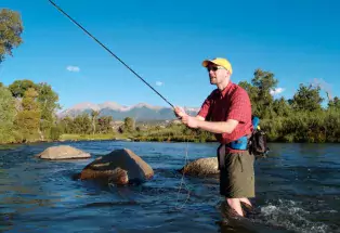 The Arkansas River near Salida