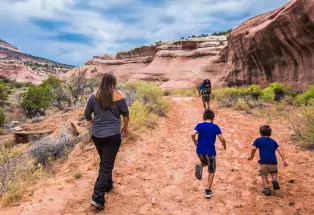 Hiking in Colorado National Monument