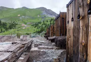 Tomboy Ghost Town outside of Telluride