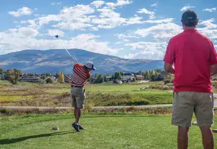Golfing in Gypsum