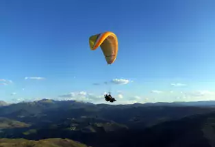 Paragliding in Colorado's Vail Valley