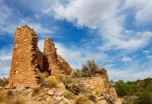 Ancestral Pueboloan structures at Hovenweep National Monument