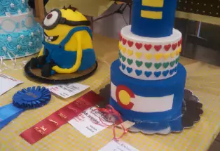 ribbons and prizes awarded at the Denver County Fair
