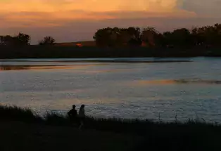 Dusk at John Martin Reservoir State Park