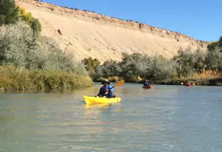 Kayaking the White River