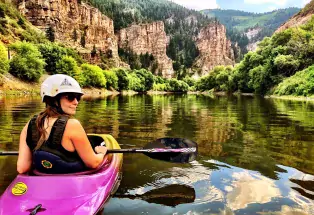 River kayaking