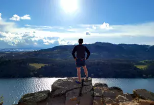 Overlook the vast Horsetooth Reservior on your next trip.