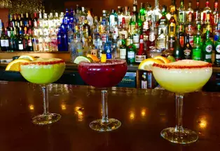 Margaritas at Camp Robber in Montrose