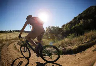 Mountain biking at White Ranch Open Space