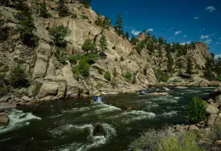 Whitewater rafting in Browns Canyon National Monument