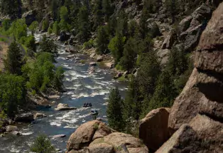 Rafting on the Arkansas River