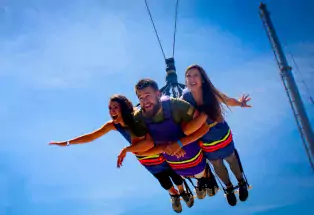 Bird's-eye views on the Skycoaster