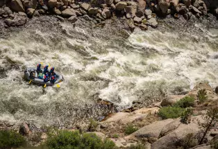 Whitewater adventure in Browns Canyon National Monument