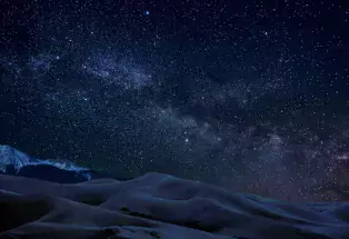 Nighttime at the Great Sand Dunes