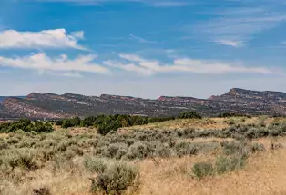 Sawtooth Ridge near Uravan