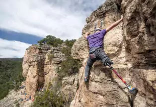 Climbing with Paradox Sports (photo credit: Will Strathmann)