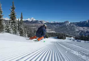 Ski Purgatory Resort's family-friendly terrain