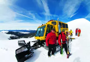 Snowcat tour at Chicago Ridge, Ski Cooper near Leadville