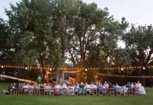 A farm dinner at Lyons Farmette