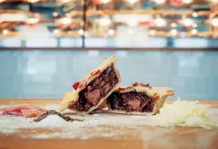 Steak pie at Waltzing Kangaroo in Fort Collins