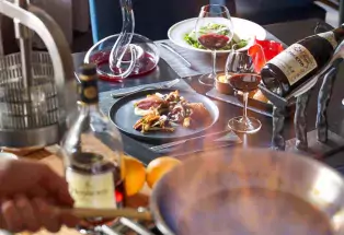 Dining at Aspen's The Little Nell