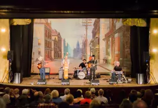 A concert at the historic Tabor Opera House in Leadville