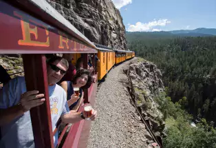 Durango & Silverton Narrow Gauge Railroad Brew Train