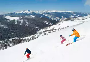 Skiing the Legendary Back Bowls on Vail Mountain