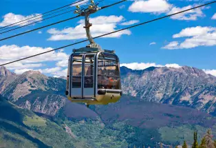 Gondola at Vail Mountain