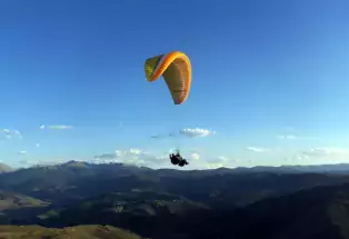 Paragliding in Colorado's Vail Valley