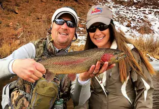Winter fly-fishing with 5280 Angler — the one that didn't get away