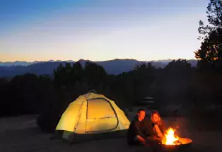 Camping and the outdoors are enjoyable year-round