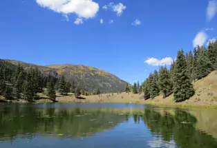Solitude at Conejos Campground and Spectacle Lake