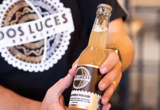 Gluten-free beer from Dos Luces, Denver