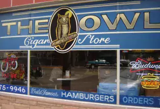 The Owl Cigar Store in downtown Cañon City