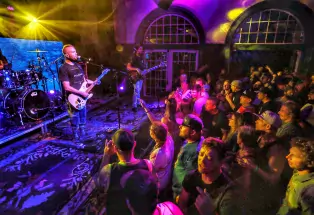 An intimate concert at the Ivy Ballroom