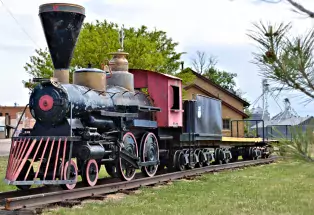 Train at the Depot Museum in Julesburg