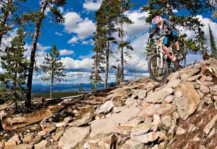 Mountain biking at Winter Park Resort