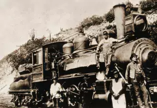 Historic Glenwood Springs train