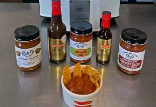 Salsa, sauces, preserves and more from Scaff Brothers, La Junta