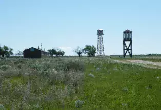 Amache Relocation Center (now Amache National Historic Site) near Granada