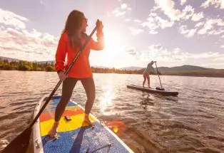 SUP on Dillon Reservoir