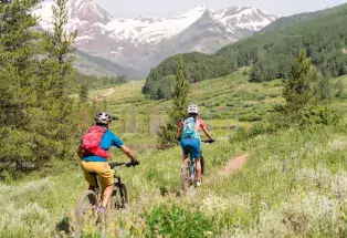 Mountain biking in Colorado