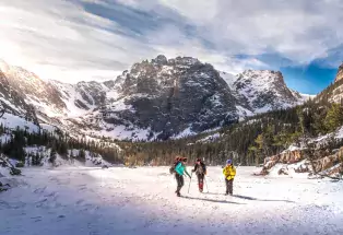 Snowshoeing in Colorado