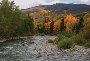 Autumn Views of Blue River