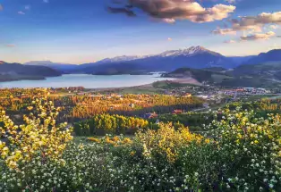 Views of Lake Dillon from Silverthorne
